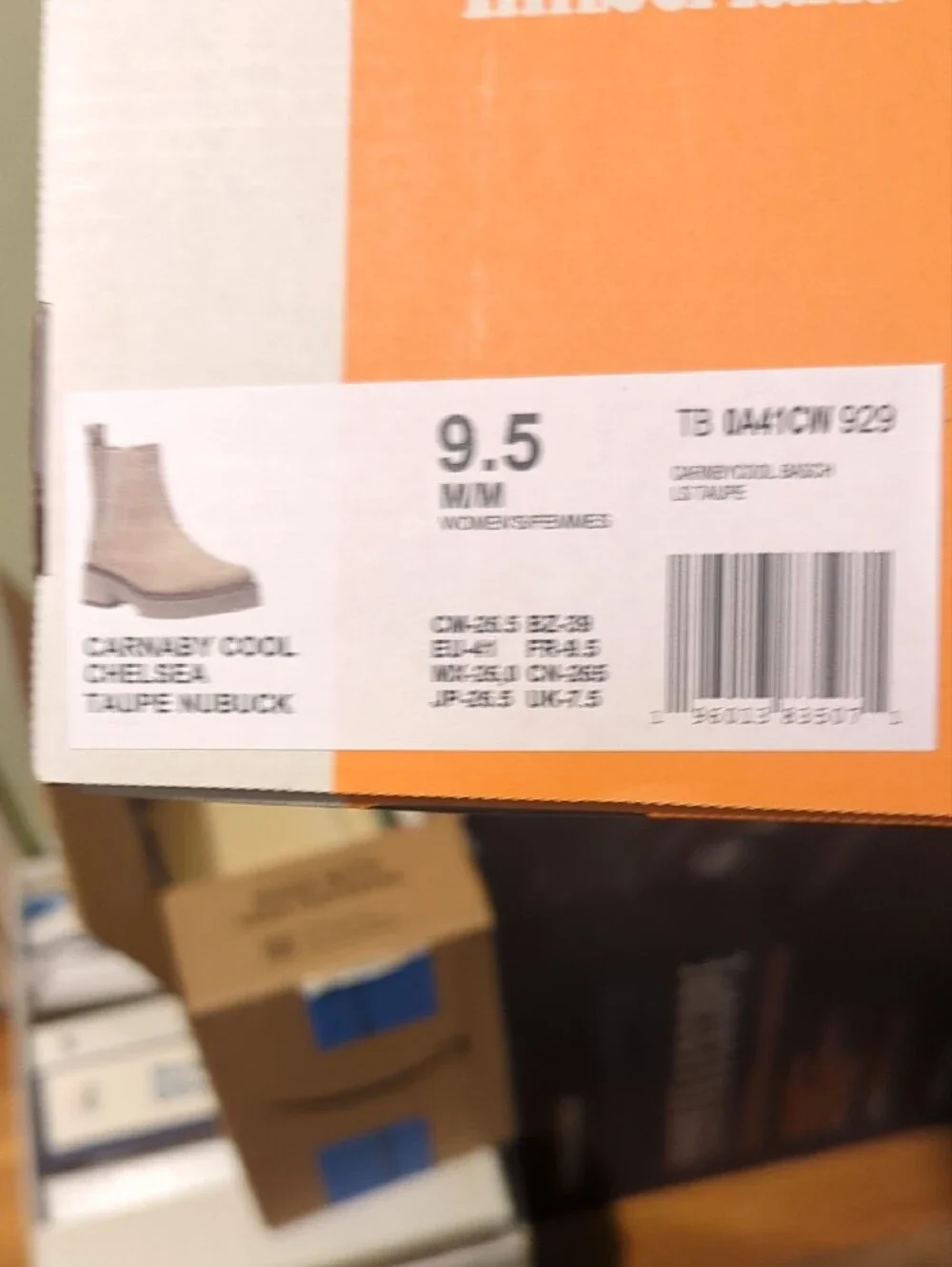 Timberland Women's Suede Chelsea Lug Boots in Light Beige - Picture 6 of 6